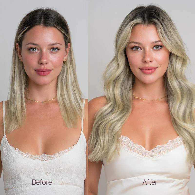 Ash Blonde Highlights (17A/60A) Tape-Ins 50g - Image 3