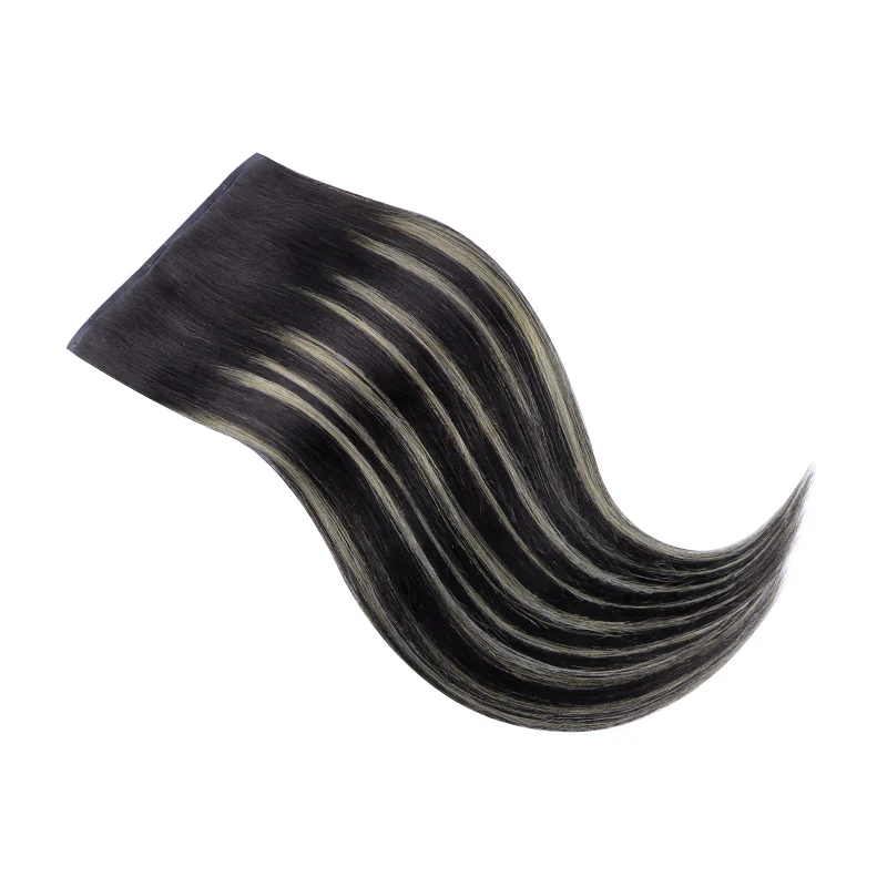 Black To Light Blonde Balayage (1B/19/1B) Seamless Clip-Ins 130g [Clearance] - Image 7