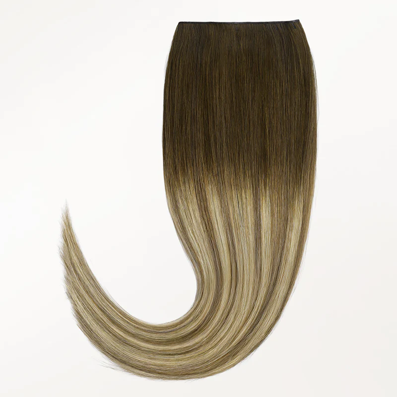 Bleach Blonde Balayage (3/8/613) Genius Tape Weft Hair Extensions 60g - Image 7