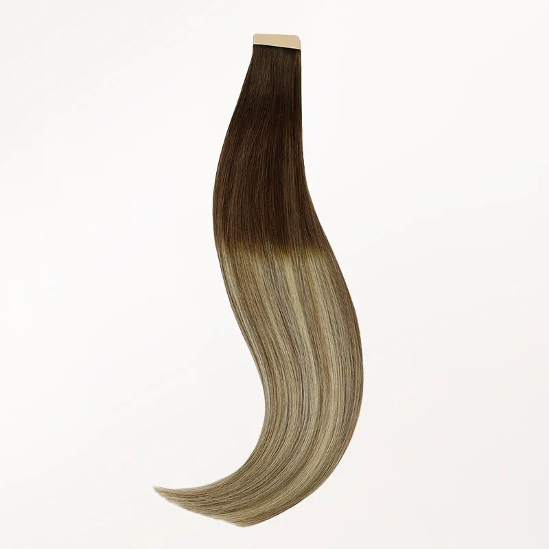 Bleach Blonde Balayage (3/8/613) Tape-Ins 50g - Image 4
