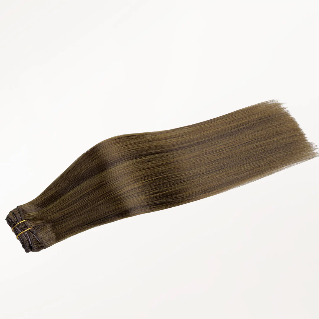 Brown Sugar Swirl Highlights (2C/4E/6C) Classic Clip-Ins (120g-130g) - Image 7