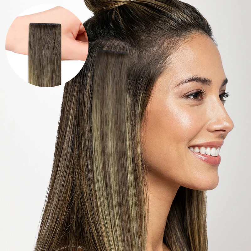 Caramel Blonde Balayage (4/27/4) Invisi Edge Tape-Ins 50g