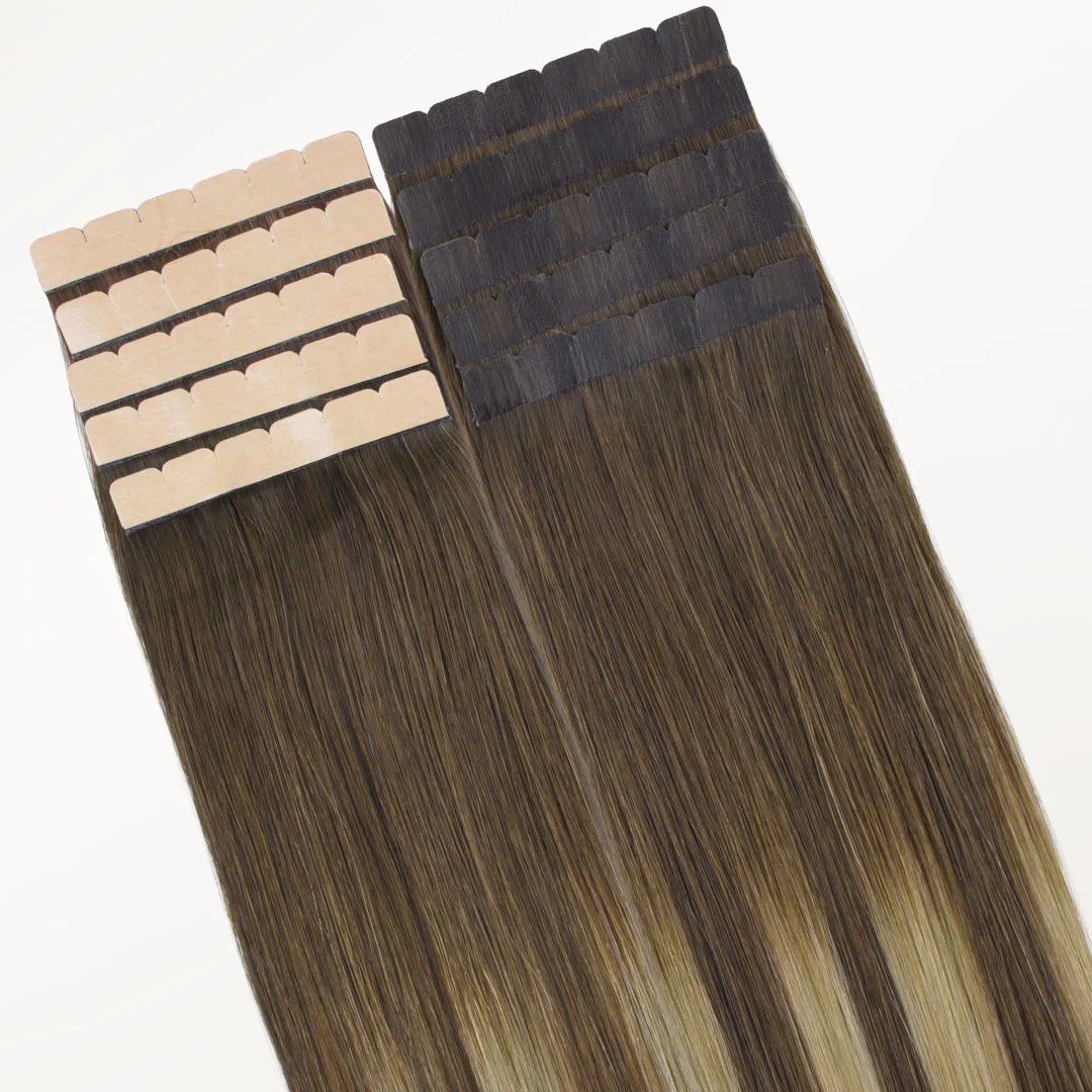 Caramel Blonde Balayage (4/27/4) Tape-Ins 50g - Image 13