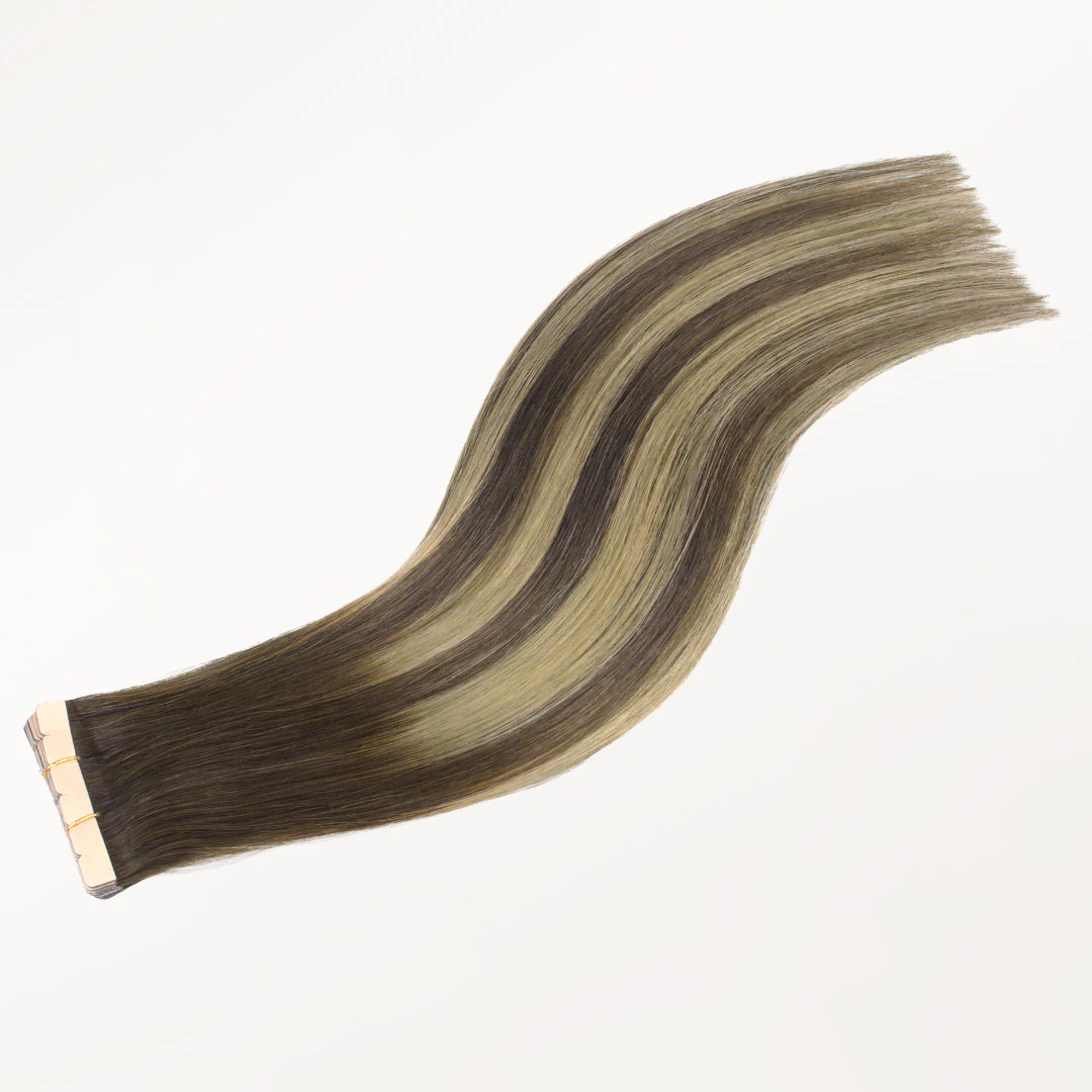 Caramel Blonde Balayage (4/27/4) Tape-Ins 50g - Image 17