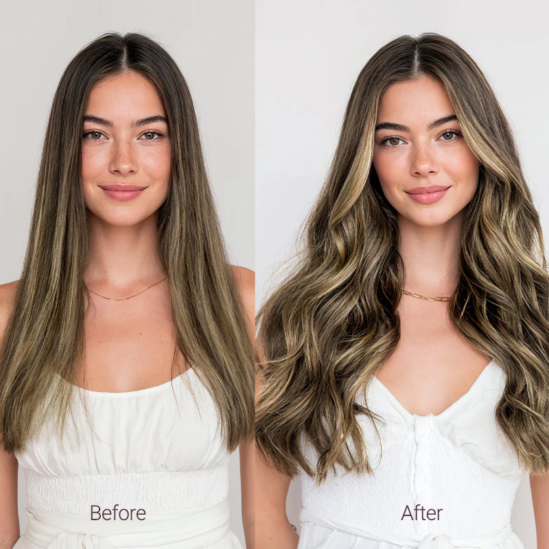 Caramel Blonde Balayage (4/27/4) Tape-Ins Set - Image 3