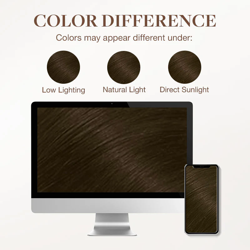 Chocolate Brown (4A) Wire Hair Extensions (70g-110g) - Image 7