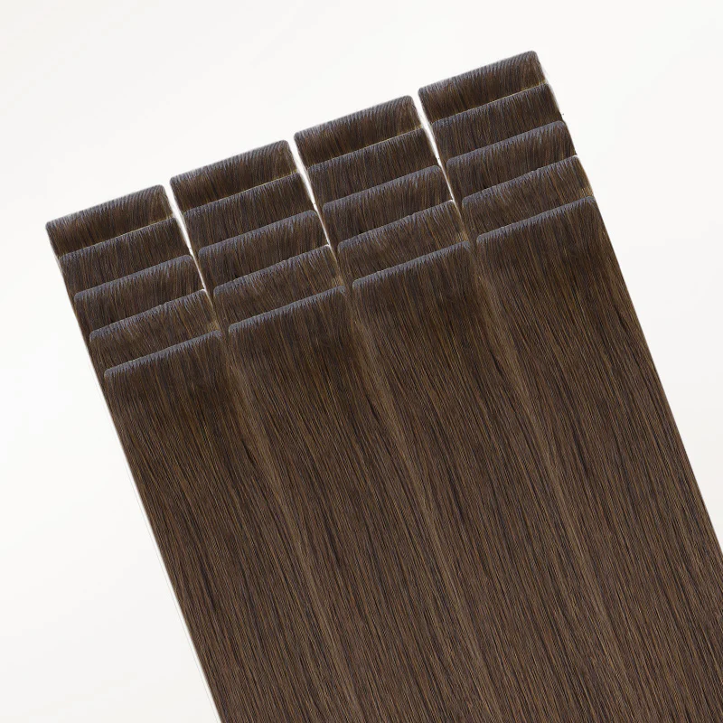 Chocolate Brown (4A) Invisi Edge Tape-Ins 50g - Image 7