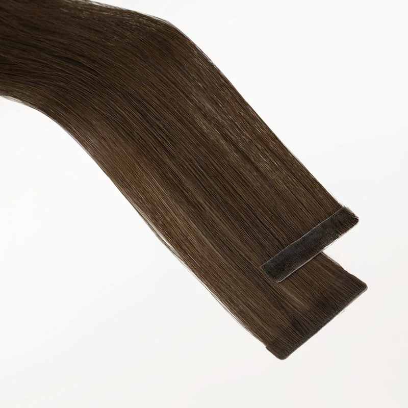 Chocolate Brown (4A) Invisi Edge Tape-Ins 50g - Image 9