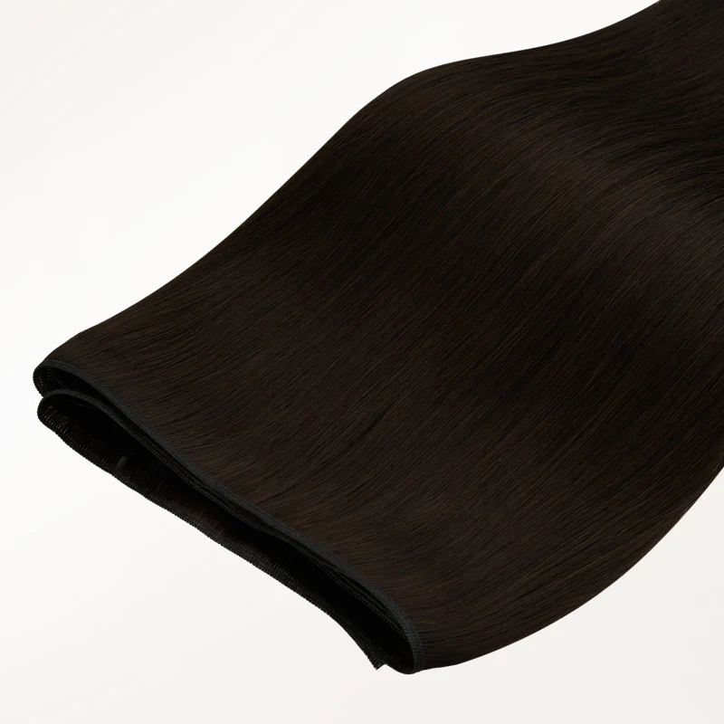 Dark Brown (2) Genius Weft Hair Extensions (50-120g) - Image 4