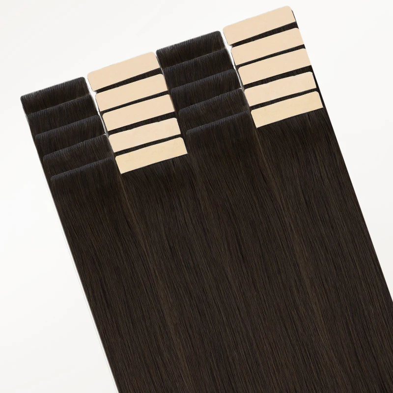 Dark Brown (2) Invisi Edge Tape-Ins 50g - Image 4