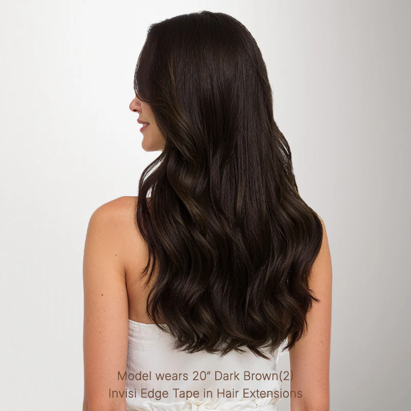 Dark Brown (2) Invisi Edge Tape-Ins 50g - Image 5