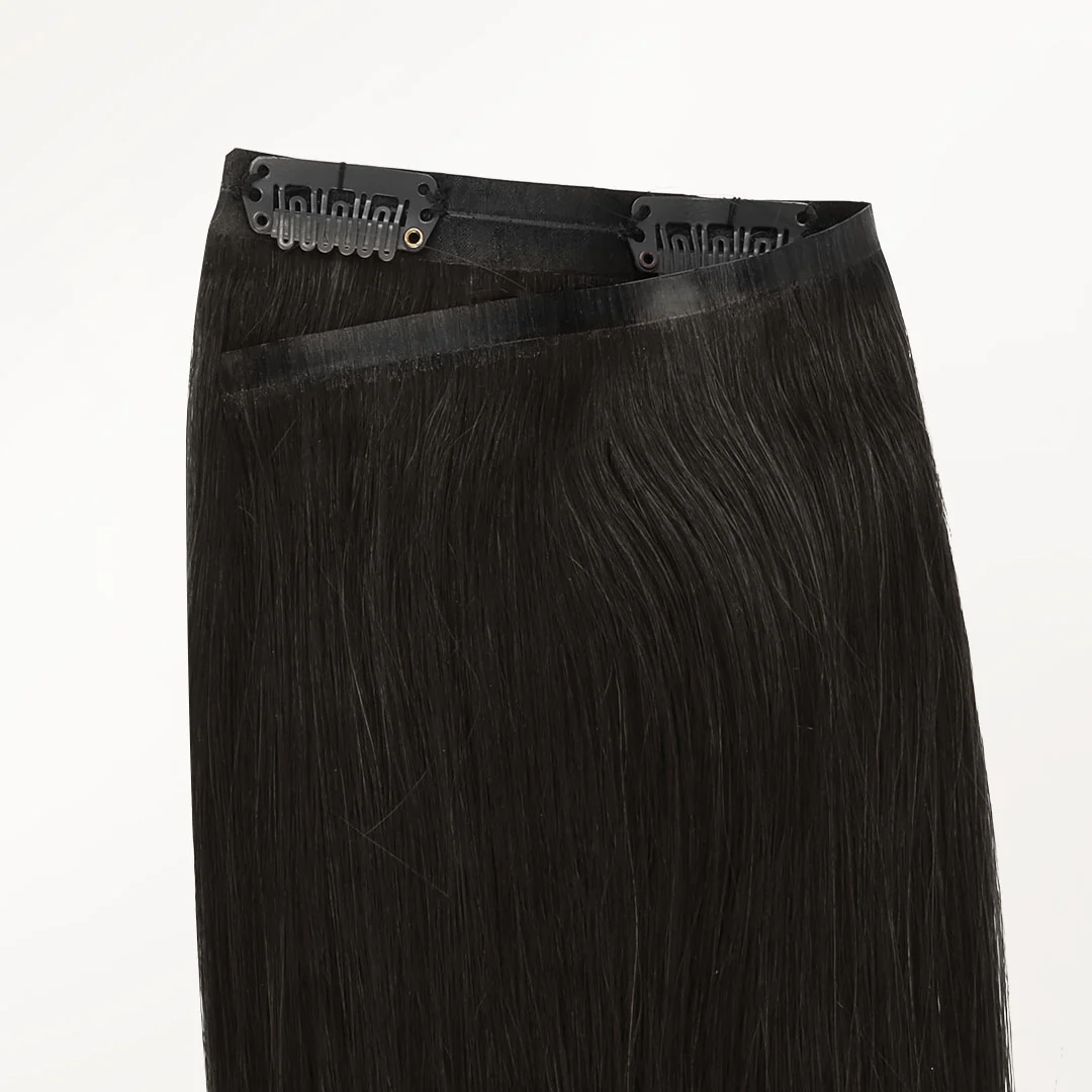 Dark Brown (2) Seamless Clip-Ins [Clearance] - Image 3