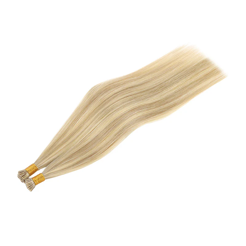 Dirty Blonde Highlights (18D/22F) I-Tip Set - Image 4
