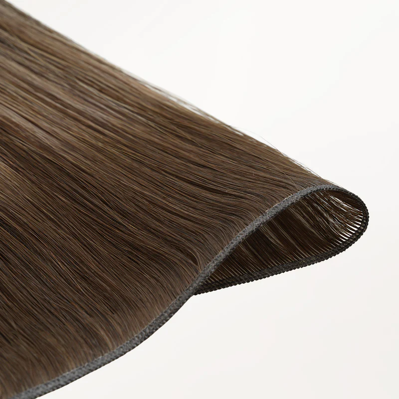 Honey Blonde Balayage (4/26/4) Genius Weft Hair Extensions (50-120g) - Image 8