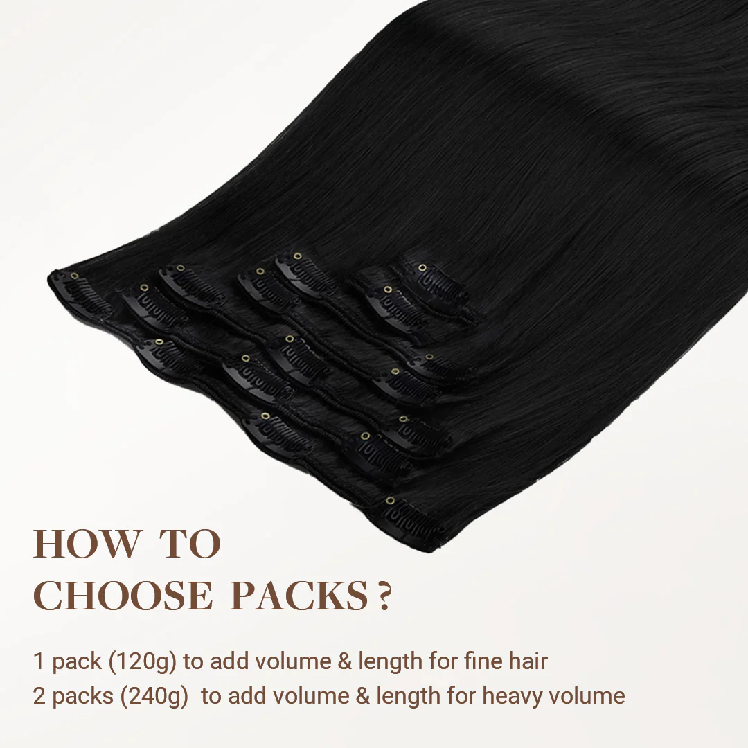 Classic Clip in Hair Extensions - Image 8
