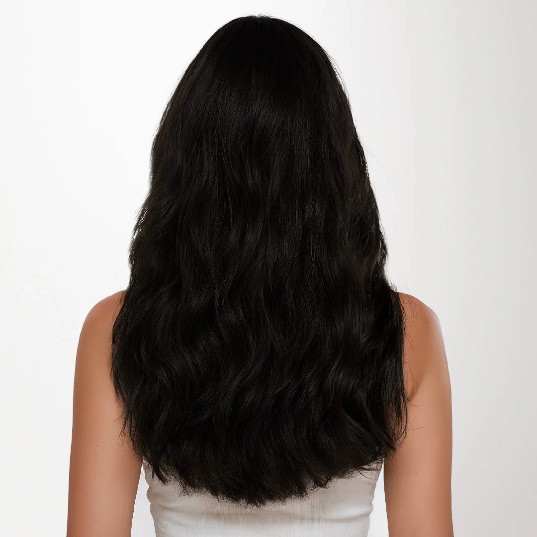 Jet Black (1) Feather Weft Hair Extension (50g-60g) - Image 2