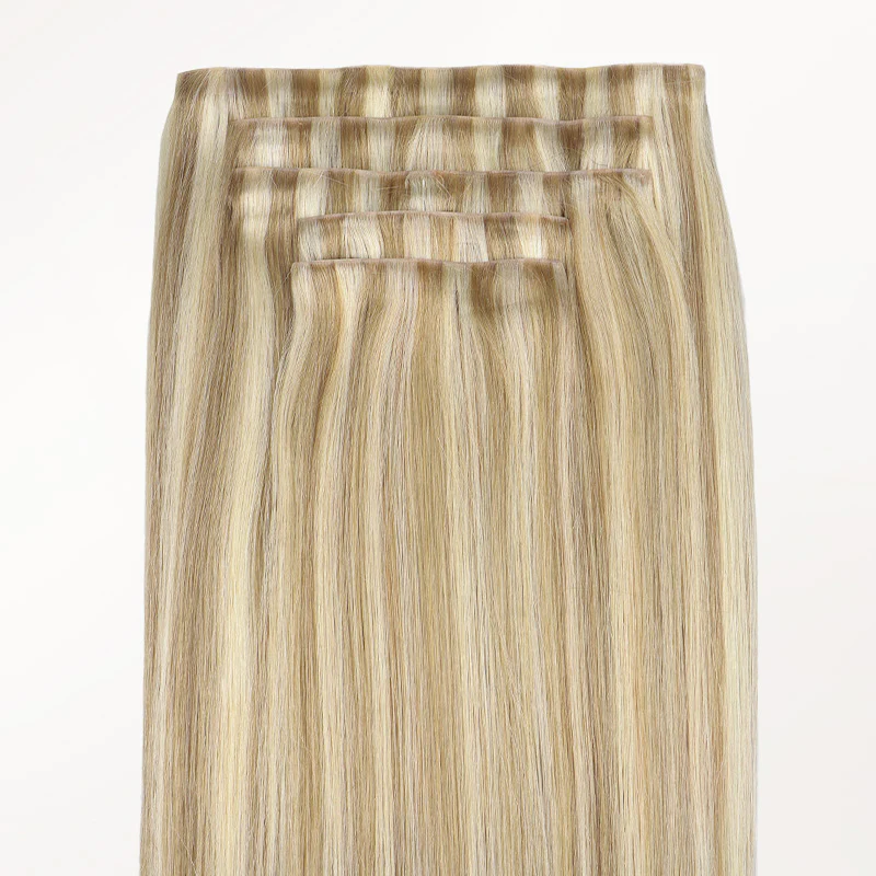 Light Blonde Highlights (16/22A) Invisi Edge Seamless Clip-Ins (140g-160g) - Image 4