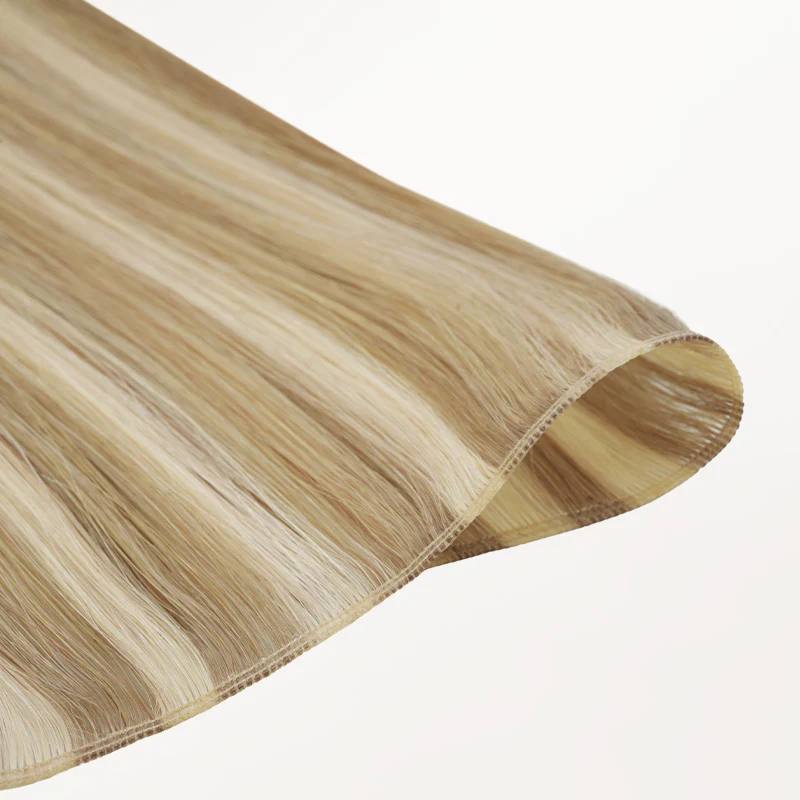 Light Blonde Highlights (16/22A) Genius Weft Hair Extensions (50-120g) - Image 10