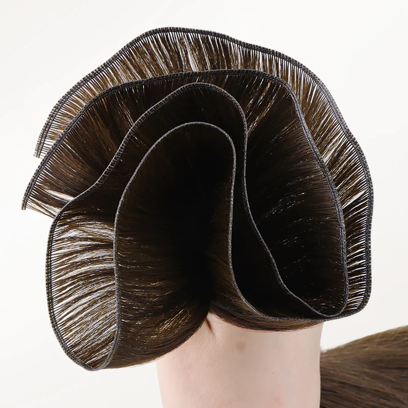 Light Blonde Highlights (16/22A) Genius Weft Hair Extensions (50-120g) - Image 9