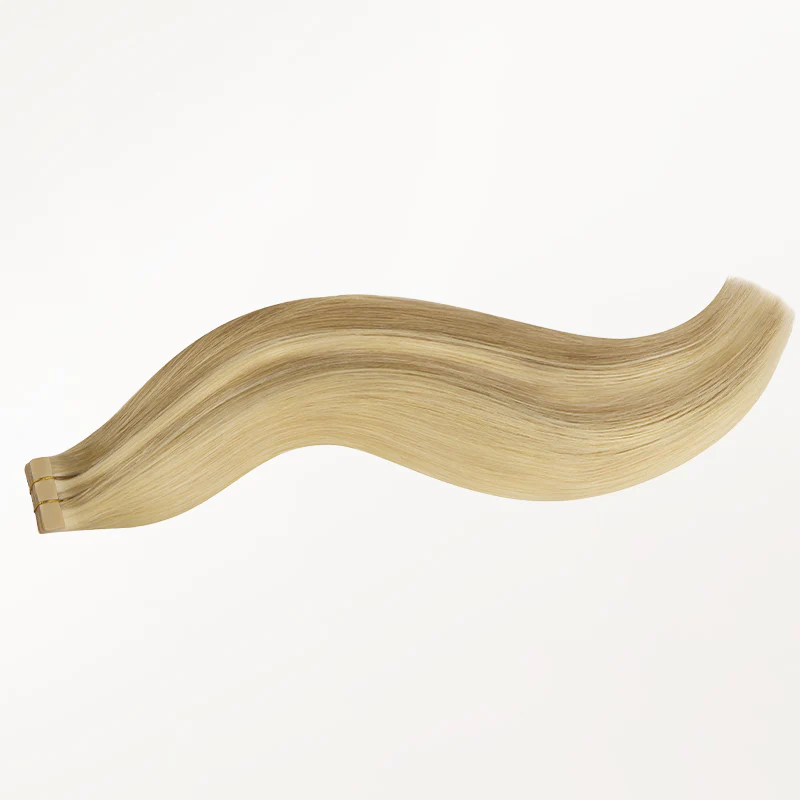 Light Blonde Highlights (16/22A) Invisi Edge Tape-Ins 50g - Image 8
