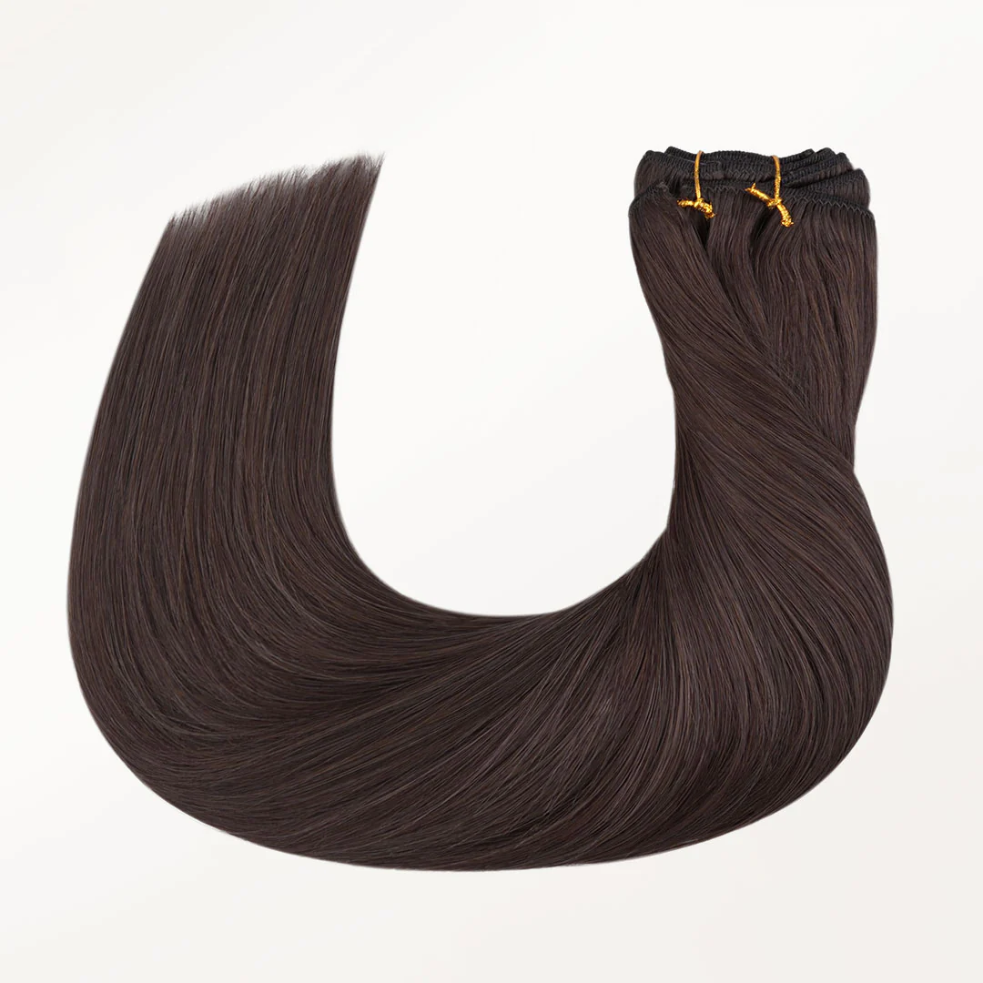 Light Brown (2A) Classic Clip-Ins (120g-150g) [Clearance] - Image 6