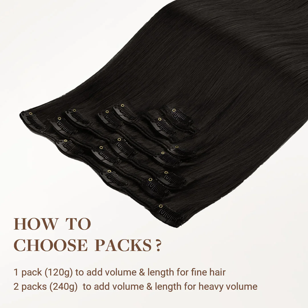 Classic Clip in Hair Extensions - Image 15