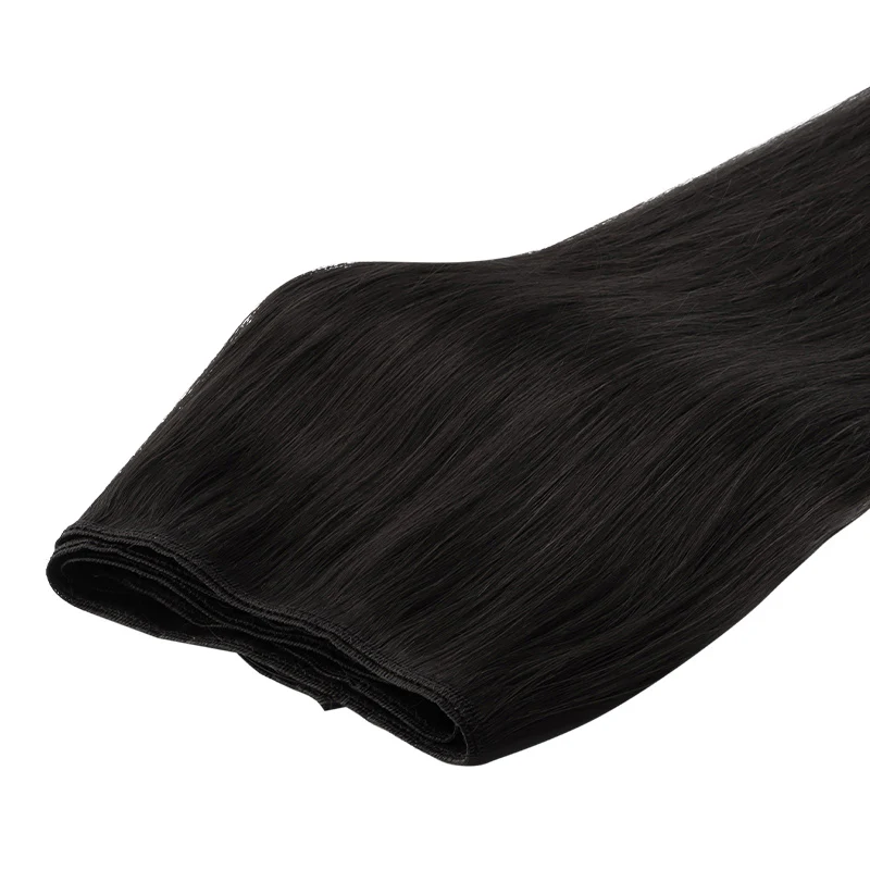 Natural Black (1B) Sew-In Weft Hair Extensions (80g-120g) - Image 10