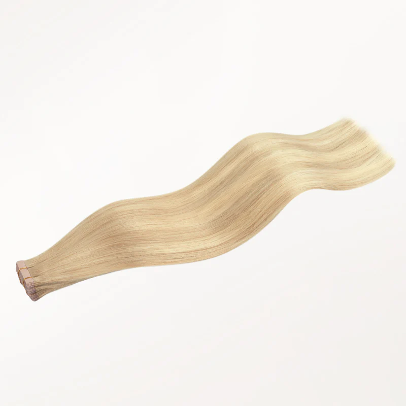 Pearl Ash Blonde Highlights (18AT60A) Tape-Ins 50g - Image 4