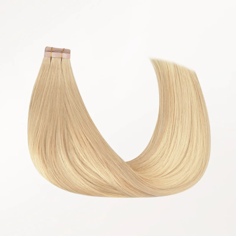 Pearl Ash Blonde Highlights (18AT60A) Tape-Ins 50g - Image 5